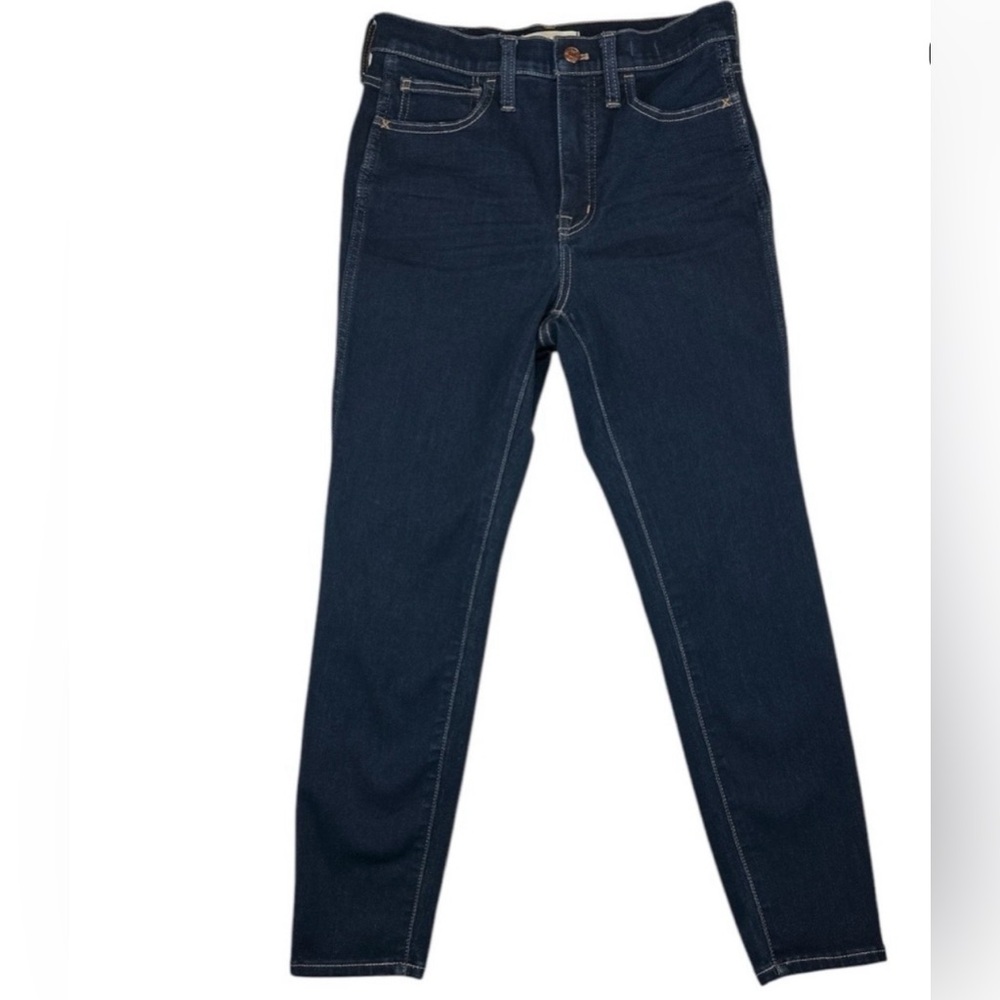 Madewell Roadtripper High Waist Jeggings Skinny Jeans Dark Wash Sz 28